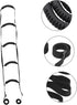 minkissy Adjustable Elder Bed Ladder Assist Strap Four-Layer Pull Up Support Belt for Seniors Disabled and Patients Bed