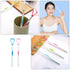 2pcs Tongue Cleaner Scraper Oral Brush for Adult Tongue Cleaning, TPR Adult Tongue Scraping Tools