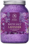 Sea Salt Lavender Bath Salts with Natural Lavender Essential Oil 46 Oz - Best for Good Sleep and Relaxation