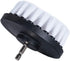 Drill Brush 5 Inch White Soft Bristle: Clean Fiberglass Tub, Upholstery, Auto Carpet, and Boat Seat