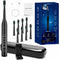 Paradise Bliss Quality Electric Toothbrush for Adults with 8 Replacement Brush Heads, SunnyNest Rechargeable Sonic