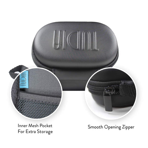 TUDIA EVA Empty Case for Fingertip Pulse Oximeter Blood Oxygen Saturation Monitor, Small Portable Travel Hard Storage