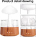 Cloud Rain Humidifier Diffuser - Essential Oil Diffuser with Water Drip, 7 Colors Night Light for Bedroom, Office
