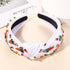 NVENF Easter Headband for Women, Beaded Rabbit Bunny Headband, Happy Easter Hair Accessories