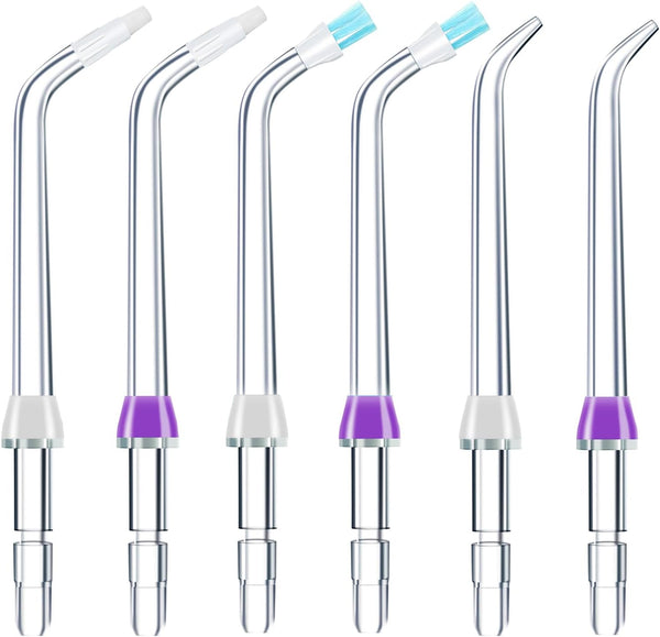 Replacement Tips for Waterpik Water Flosser, Classic Jet Tips Waterpik' Replacement Parts (6 Tips Combo)
