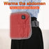 NORMIA RITA 3 Heating Belt, Large Area Far Infrared Heat Pad with Temperature Levels, Adjustable Waist Warmer for Men
