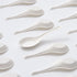 Eco Friendly Disposable Soup Spoons, 5.5" Sugarcane Fiber Spoon for Take-out Ramen Pho Noodles (50 PCS)