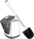 SetSail Toilet Brush and Holder - Automatic Bathroom Bowl Cleaner Scrubber, Ventilated, White-pp