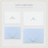 Set Set A7) Fairmont & Grove Personalized Note Cards and Envelope Stationery for Women - Flat Notecard Stationary