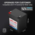 UPLUS 12 Volt 4AH Rechargeable AGM Battery, LP12-4 SLA Replacement for Security Control Panel, Garage Door Opener