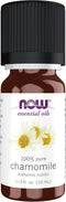 NOW Essential Oils, Chamomile Oil, 100% Pure, Delightful Aromatherapy Scent, 10-ml