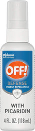 OFF! Defense Insect Repellent Spritz, Picaridin Bug Spray with Long Lasting Protection from Mosquitoes, 4 oz
