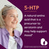 BESTVITE 5-HTP, 100mg, 120 Capsules, No Stearates or Flow Agents