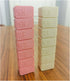 Toeah 2Pack 7 Pill Organizer Am Pm Pill Organizer Day with Braille Pill case Vitamins Fish Oil Supplements