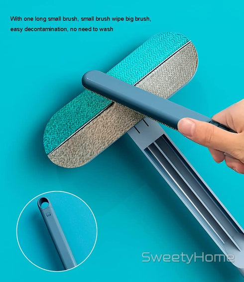 Window Screen Net Mesh Cleaner - 4 in 1 Window Washer Squeegee Kit for Cleaning Window Nets & Pet Hair
