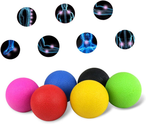 Peanut Massage Ball for Myofascial Release and Foot Relief Odorless Double Lacrosse Body Massager for Tight Muscles