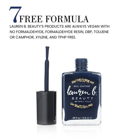 Lauren B. Nail Polish Beach House Vibes | Quick Dry Nail Polish, Fast Dry Nail Art Polisher | Nail Care Products And Manicure Nail Art Supplies For Women