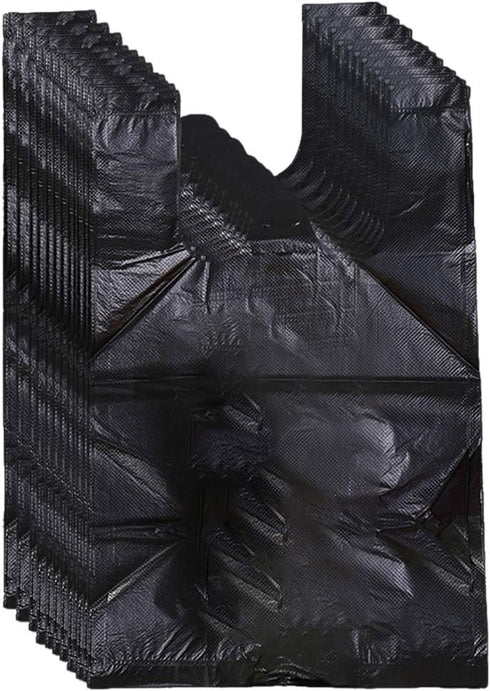 Sanitary Napkin Bags for Women, 200pcs Personal Disposal Bags with Handles for Sanitary Napkin (Black)