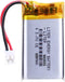 Liter Energy 3.7V 600mAh Lipo Rechargeable Lithium Polymer Battery 802035 with JST Connector