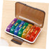HAKIDZEL 7-Day Weekly Portable Pill Organizer Case Color-Coded Medicine Storage Box with Travel Reminder, Compact Black