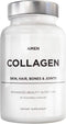 Amen Multi Collagen Peptides Capsules - 90 Pills with Hyaluronic Acid, Vitamin C, 5 Types of Collagen Protein