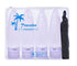Silicone Travel Bottle Set, TSA Approved, Leak Proof Design, 3.3 Oz (4 Pack + Lanyard, White Bottles)