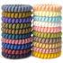 Spiral Hair Ties 20 Pieces, No Crease Coil Hair Ties, No Damage Elastics Hair Coils, Traceless Plastic Hair Bands