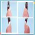 Oblique Head French Tip Nail Brush, Black Handle UV Gel Acrylic Painting Drawing Pen, Pack of 1