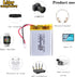Liter Energy Battery 3.7V Lipo Battery, 900mAh Rechargeable Lithium Ion Polymer with JST Connector