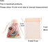 Tendwarm 50PCS Organza Gift Bag - 5X7 Inches Drawstring Favor Pouches for Jewelry Candy Mesh Bags