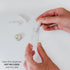 Unflavored Compostable Dental Floss Refills, Pack of 5 x 33yds Organic Peace Silk Spools for Refillable Holders