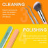 Nail File and Buffer, TsMADDTs Manicure and Pedicure Tool Kit with Nail Files, Buffers, Cuticle Pusher, 13pc