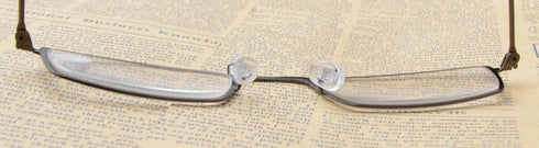 Eyekepper 5-Pack Stainless Steel Frame Half-eye Style Reading Glasses, Gunmetal +1.50