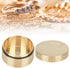 Round Storage Box Pill Case, Outdoor Waterproof Brass Container, Leakproof Mini Accessories for Travel