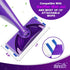 HOMEXCEL Multi-Layer Dry Floor Mop Pads, 32 Count, Compatible with Swiffer WetJet, All-Purpose Floor Cleaner