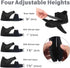 Shoe Balancer for Use with Walking Boot and Uneven Legs, Shoe Leveler for Leg Length Discrepancy, Flat Shoes Lift