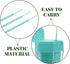 EXCEART 200pcs Double-head Toothpicks, Soft Plastic Oral Care Interdental Floss Cleaners for Braces & Hygiene