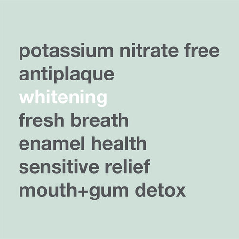 Fluoride Free Nano Hydroxyapatite Toothpaste for Enamel & Sensitive Relief, 4 oz: Davids