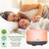 Miserwe 500ML Essential Oil Diffuser with Adjustable Mist Mode and 4 Timer Settings for Home Office Yoga Spa