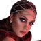 YERTTER Wedding Silver Rhinestone Mesh Chain Head Cap, Layered Tennis Chain Jewelry for Women