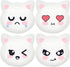 (4 Pcs) Kids Reusable Gel Ice Pack, Cute Children Gel Ice Pack for Kids Injuries, Cute Lunch Ice Pack, Breastfeeding,