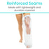 Vive Cast Cover for Shower Leg, Waterproof Adult Cover Bag for Showering After Surgery, Watertight & Submersible