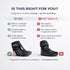 NOOBIC Plantar Fasciitis Night Splint, Foot Roller & Lacrosse Ball for Tension Relief, Foot Pain Relief Heel Spur, Arch
