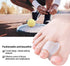Welnove 10 Pack Toe Separators Gel Toe Spacers for Bunions, Overlapping Toes, and Pain Relief Pads - Clear