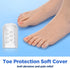 SHENLIU 30-Pack Women's Toes Protectors, Silicone Toe Protector, Soft and Transparent Small Toe Protector, Gel
