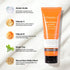 Neutriherbs Vitamin C Face Wash, Daily Cleanser with Aloe & Hyaluronic Acid for All Skin Types, 120ml