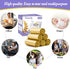 3 Gallon Small Gold Trash Bags, 180pcs, Fit 2.6-3.2 Gal, Strong Plastic Garbage Bags for Bathroom Bin Liners