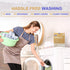 Ambica Travel Laundry Detergent Sheets, 30 Sheets, Non-Toxic, Hypoallergenic, Plant-Based, Up to 60 Loads
