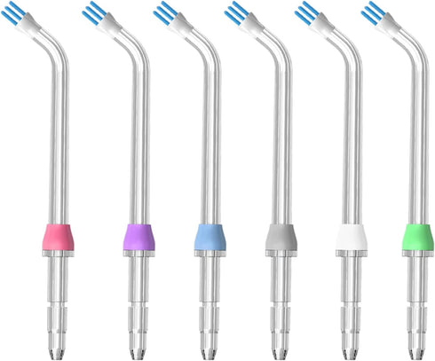 Replacement Tips for Waterpik Water Flosser, 6 Plaque Seeker Tips