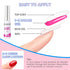 RARJSM Painted Nail Polish Set, 12 Colors Neon Glitter for Nail Art Painting and DIY Manicure Tools